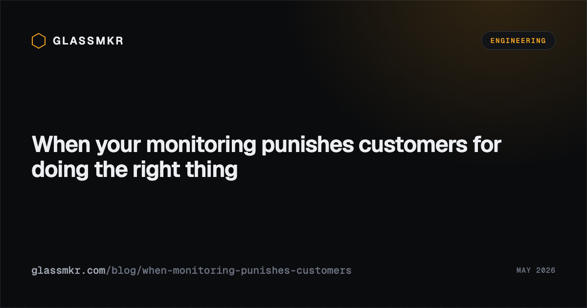 Timeline of a stale no_firewall alert: customer enables ufw at 21:35, dashboard still shows the alert through 21:45, finally clears at 21:54. Post-fix the latency is 5 minutes.